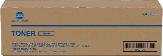 Konica Minolta TN515/TN516 Negro Cartucho de Toner Original - AAJ7050