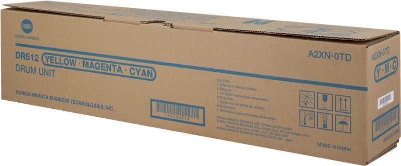 Konica Minolta DR512 Tambor de Imagen Original - DR512CMY/A2XN0TD (Drum)