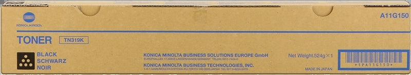 Konica Minolta TN319 Negro Cartucho de Toner Original - TN319K/A11G150