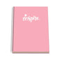 Dohe Serie Pastel Cuaderno con Espiral - Tamaño A4 de 100 Hojas 90gr - Hojas Microperforadas con 4 Taladros - Cuadricula 5mm - Color Rosa Pastel