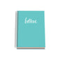 Dohe Serie Pastel Cuaderno con Espiral - Tamaño A5 de 100 Hojas 90gr - Hojas Microperforadas con 2 Taladros - Cuadricula 5mm - Color Verde Pastel