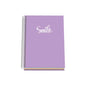 Dohe Serie Pastel Cuaderno con Espiral - Tamaño A5 de 100 Hojas 90gr - Hojas Microperforadas con 2 Taladros - Cuadricula 5mm - Color Morado Pastel