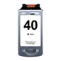 Canon PG40/PG50/PG37 Negro Cartucho de Tinta Remanufacturado - Muestra Nivel de Tinta