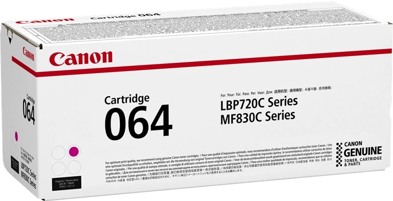 Canon 064 Magenta Cartucho de Toner Original - 4933C001