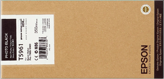 Epson T5961 Negro Photo Cartucho de Tinta Original - C13T596100
