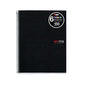Miquel Rius Notebook6 Cuaderno de Espiral Formato A4 - 150 Hojas de 70gr Microperforadas con 2 Taladros - Cubiertas de Polipropileno - Cuadricula 5x5 - Color Negro
