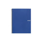 Miquel Rius Notebook6 Cuaderno de Espiral Formato A5 - 150 Hojas de 70gr Microperforadas con 2 Taladros - Cubiertas de Polipropileno - Cuadricula 5x5 - Color Azul - Cantidad: 5