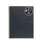 Miquel Rius Notebook4 Cuaderno de Espiral Formato A5 - 160 Hojas de 90gr Microperforadas con 2 Taladros - Cubiertas de Carton Extraduro - Cuadricula 5x5 - Color Gris Oscuro - Cantidad: 5
