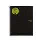 Miquel Rius Notebook4 Eco Cuaderno de Espiral Formato A5 - Papel 100% Recuperado Post-Consumo - 120 Hojas de 80gr Microperforadas con 2 Taladros - Cubiertas de Polipropileno Reciclado - Cuadricula 5x5 - Color Negro - Cantidad: 5