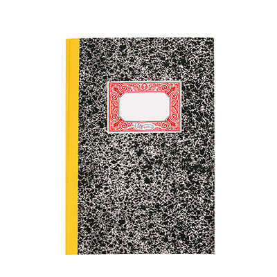 Miquel Rius Cuaderno Cartone Cuentas Corrientes Tamaño Folio Natural 100 Hojas - Cubiertas de Carton Contracolado - Lomo de Tela Engomada Amarillo - Cantidad: 5