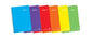 Enri Plus Cuaderno Espiral Formato Folio Liso - 80 Hojas 90gr - Cubierta de Plastico - Colores Surtidos - Cantidad: 5