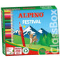 Alpino Festival Pack de 288 Lapices Hexagonales de Colores - Mina de 3mm - 12 Colores x 24 Uds - Ide