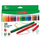 Alpino Pack de 24 Rotuladores Escolares - Punta Fina de 3mm - Superlavables y Brillantes - Desarroll
