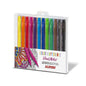 Alpino Color Experience Pack de 12 Rotuladores Doble Punta con Punta Pincel - Forma Triangular Ergon