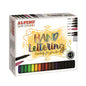 Alpino Color Experience Pack de 24 Rotuladores Hand Lettering + 1 Rotulador Punta Super Pincel, 1 Ro