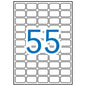 Apli Etiquetas Blancas Removibles 36.8 x 23.8mm 100 Hojas