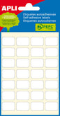 Apli Etiquetas Minibolsa Blancas 12.0 x 18.0mm 6 Hojas