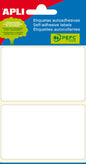 Apli Etiquetas Minibolsa Blancas 53.0 x 82.0mm 6 Hojas