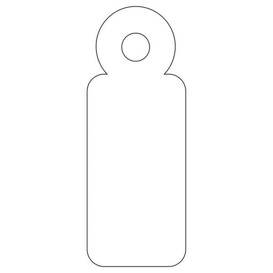 Apli Etiquetas Colgantes Blancas 11 x 29mm 200 U.