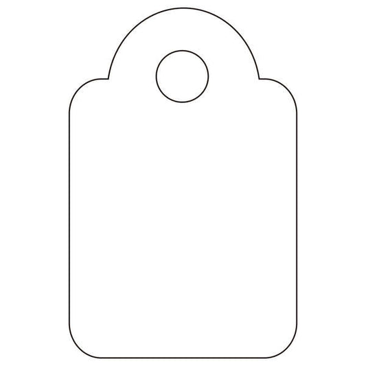 Apli Etiquetas Colgantes Blancas 13 x 20mm 200 U.
