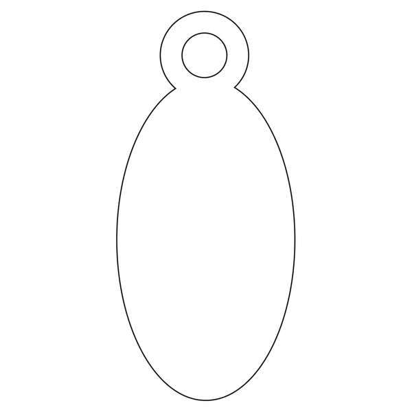 Apli Etiquetas Colgantes Blancas 11 x 24mm 1.000 U.