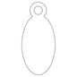 Apli Etiquetas Colgantes Blancas 11 x 24mm 1.000 U.