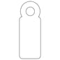 Apli Etiquetas Colgantes Blancas 7 x 19mm 1.000 U.