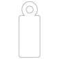 Apli Etiquetas Colgantes Blancas 9 x 24mm 1.000 U.