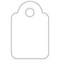 Apli Etiquetas Colgantes Blancas 13 x 20mm 1.000 U.