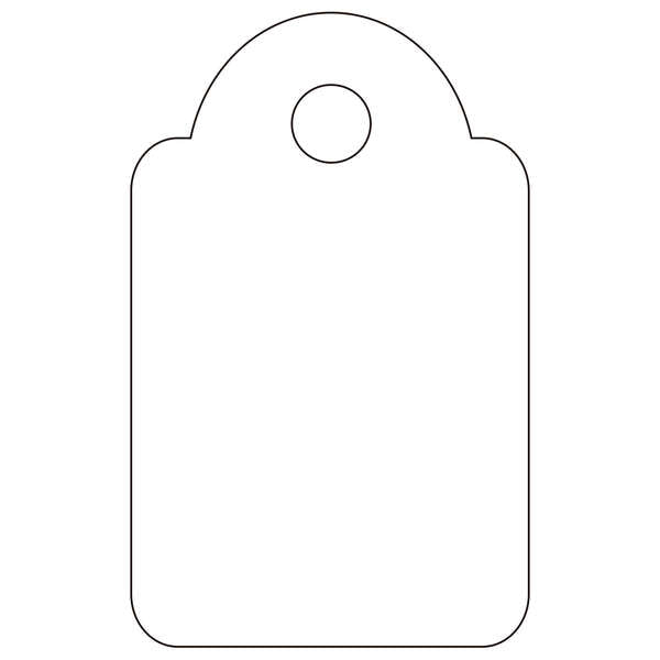 Apli Etiquetas Colgantes Blancas 15 x 24mm 1.000 U.