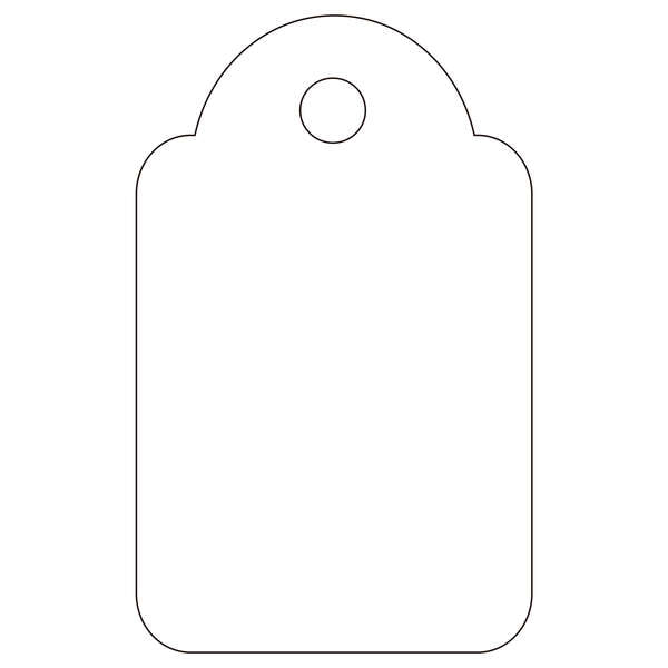Apli Etiquetas Colgantes Blancas 18 x 29mm 1.000 U.