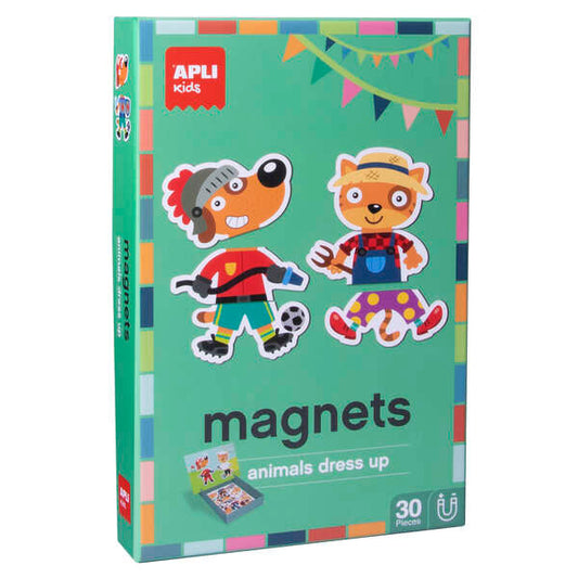 Apli Kids Juego Magnetico Dress Up Profesiones - Escenario Imantado de 28x18 - 30 Fichas Tematicas - Fomenta la Imaginacion y la Atencion - Diseño Exclusivo - Colorido