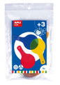 Apli Paletas Translucidas para Mezcla de Colores - Tamaño 80x140mm - Ideal para Escuelas y Talleres Infantiles - Colores Surtidos: Amarillo, Rojo, Verde, Azul, Naranja y Lila