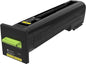Lexmark CX825/CX860 Amarillo Cartucho de Toner Original - 82K2XY0/82K2XYE