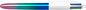 Bic 4 Colours Gradient Boligrafo de Bola Retractil - Punta Media de 1.0mm - Tinta con Base de Aceite