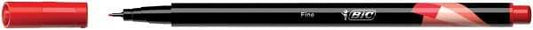 Bic Intensity Fine Rotulador de Punta Fina de 0.8mm - Trazo de 0.4mm - Tinta con Base de Agua - Colo