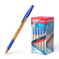 Erichkrause R-301 Amber Stick&Grip Boligrafo de Bola Punta 0.7mm - Trazo 0.35mm - Agarre con Grip de