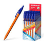 Erichkrause R-301 Naranja Matic Boligrafo Retractil Punta 0.7mm - Cuerpo Hexagonal Opaco - Tinta de