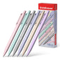 Erichkrause Trio Pastel Portaminas 0.5mm HB - Goma de Borrar - Para Minas 0.5mm - Colores Pastel Sur