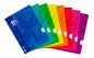 Oxford Openflex Libreta Grapada Formato A4 Cuadriculado 4x4mm - 48 Hojas con Margen - Tapa de Plastico - Colores Surtidos - Cantidad: 10