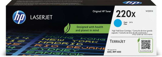 HP W2201X Cyan Cartucho de Toner Original - 220X