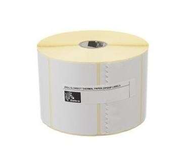 Zebra Z-Select 2000D Pack de 12 Rollos de Etiquetas Termicas Originales 76x51mm - Adhesivo Permanente - 1.370 Unidades x Rollo - 800263-205