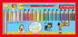 Stabilo Woody 3 en 1 Pack de 18 Lapices de Colores + Sacapuntas + Pincel Nº 8 - Lapiz de Color, Cera