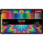 Stabilo Pen 68 Arty Caja Metalica de 30 Rotuladores - Punta de Fibra - Trazo de 1mm aprox. - Tinta a