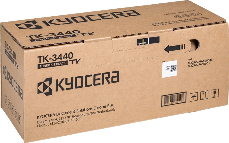 Kyocera TK3440 Negro Cartucho de Toner Original - 1T0C0T0NL0