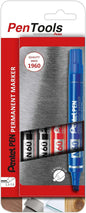 Pentel PenTools Pack de 4 Rotuladores Permanentes Industriales Pentel Pen N60 - Punta Biselada Resis