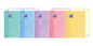 Oxford School Touch Europeanbook 1 Cuaderno A4+ 80 Hojas icroperforadas Rayado Dots - Tapa Extradura - Colores Pastel Surtidos - Cantidad: 5