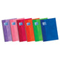 Oxford School Classic Write&Erase Fº Cuaderno Espiral - Tapa Extradura Resistente - 1 Linea con Margen - 80 Hojas - Colores Surtidos