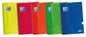 Oxford School Classic Write&Erase Fº Cuaderno Espiral - Tapa Extradura Resistente - Cuadricula 5x5 con Margen - 80 Hojas - Colores Surtidos - Cantidad: 5