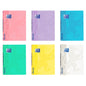 Oxford School Openflex Write&Erase A4 Libreta Grapada - Tapa de Plastico Resistente - 1 Linea con 2 Margenes - 48 Hojas de Colores Pastel - Ideal para Escribir y Borrar Facilmente - Cantidad: 10